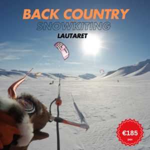 Lautaret Backcountry Snowkite